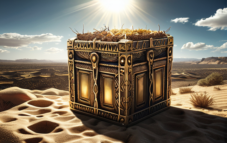 **

A dramatic, slightly unsettling image depicting a giant, intricately designed Pandora's Box hovering above a diverse landscape. Sunlight streams down, but the landscape is divided – one side flourishing, the other showing signs of climate stress (drought, withered crops). Focus on visual contrast. Style: Photorealistic, but with a touch of surrealism.

**